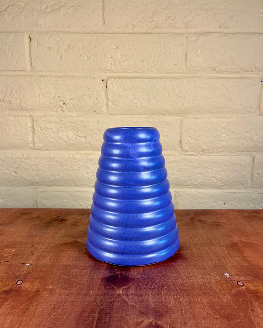 Medium Indigo Bubble Vase