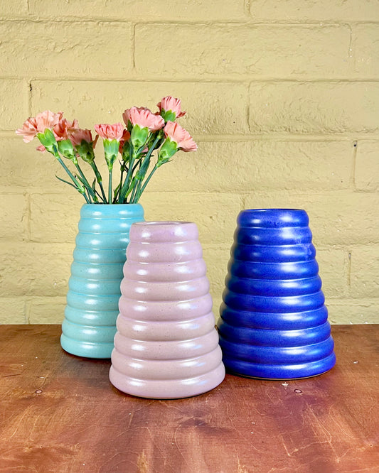 Medium Orchid Bubble Vase